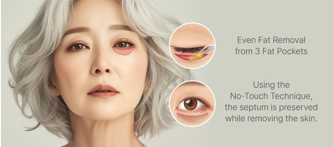 Lower Blepharoplasty in Korea at LABOM Plastic Surgery in Seoul